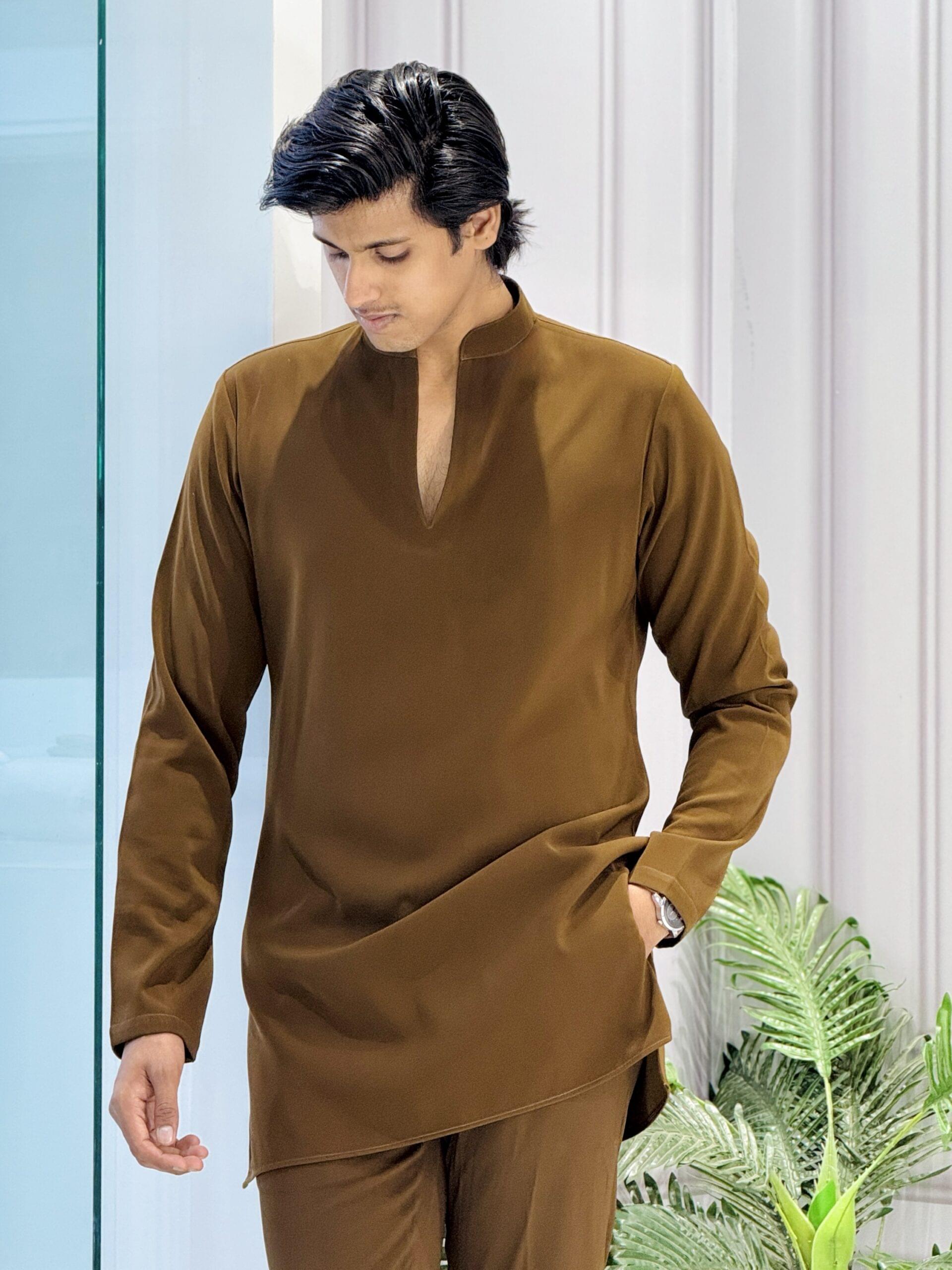 “V” Neck Short Kurta - Image 2